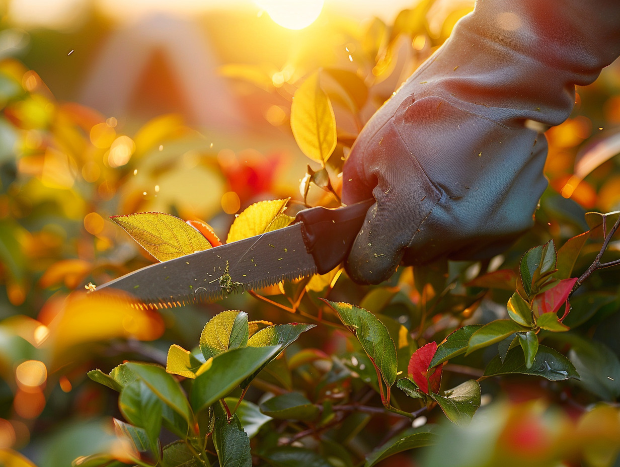 photinia taille