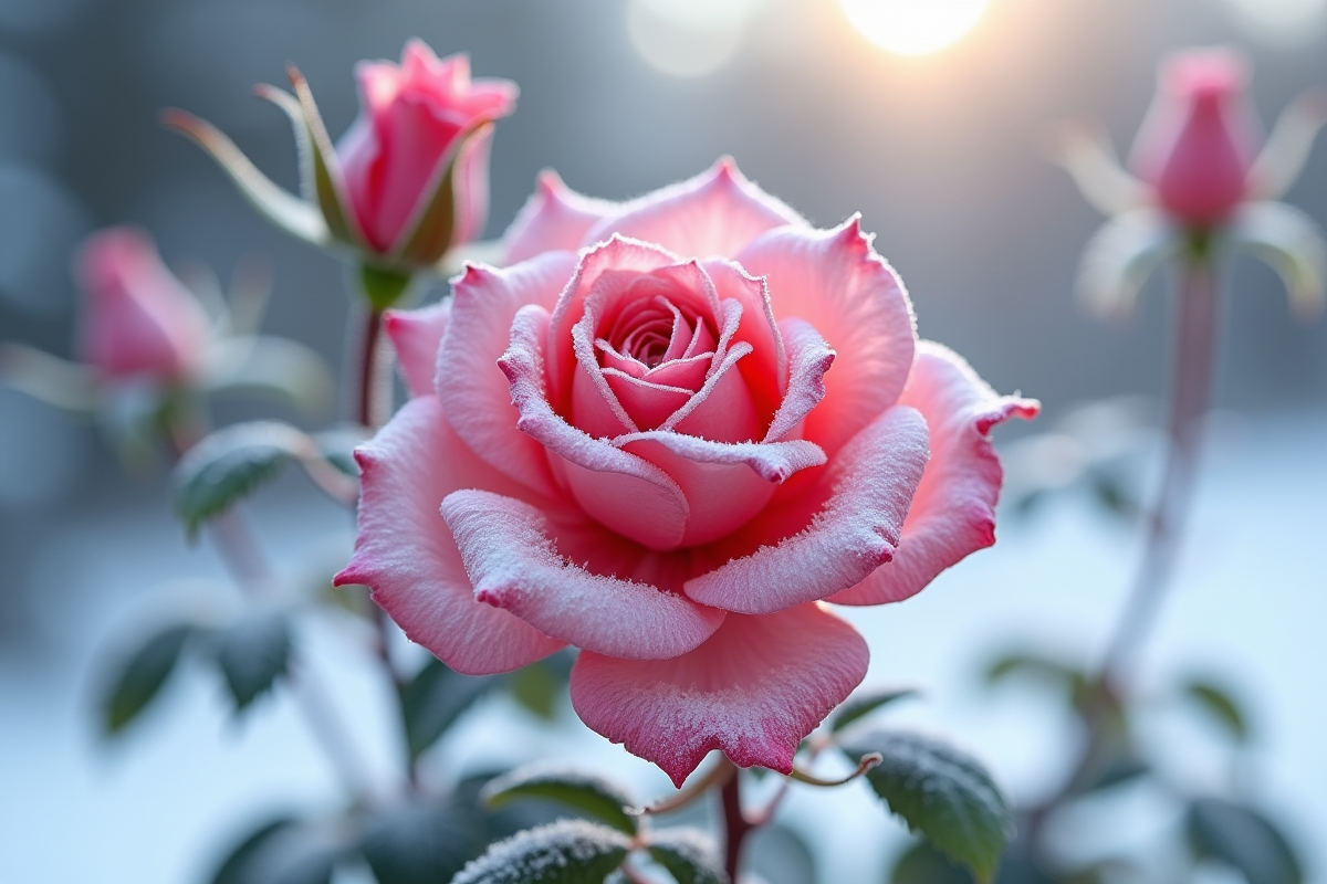 rosiers floraison