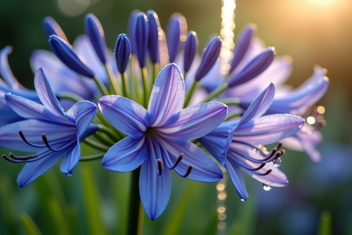 agapanthes taille